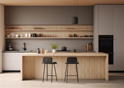 Pose de meubles de cuisine Hem