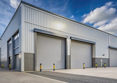 Installation de porte de garage industrielle Roubaix